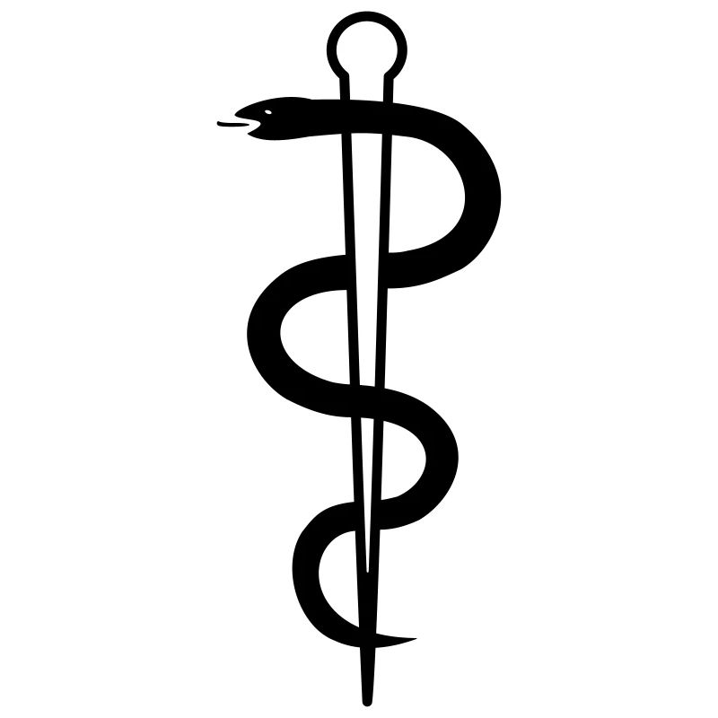Krankenschwester Schlangensymbol
