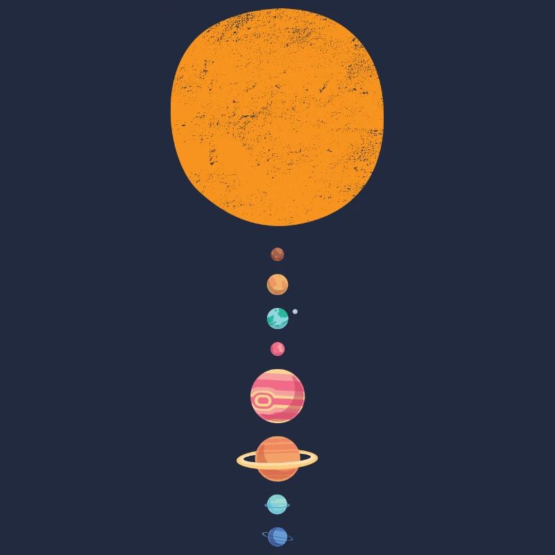 Solar system and its planets: astronomer gift
