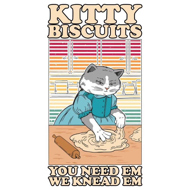 Kitty Biscuits Katze Kater Kekse Bäcker Backen