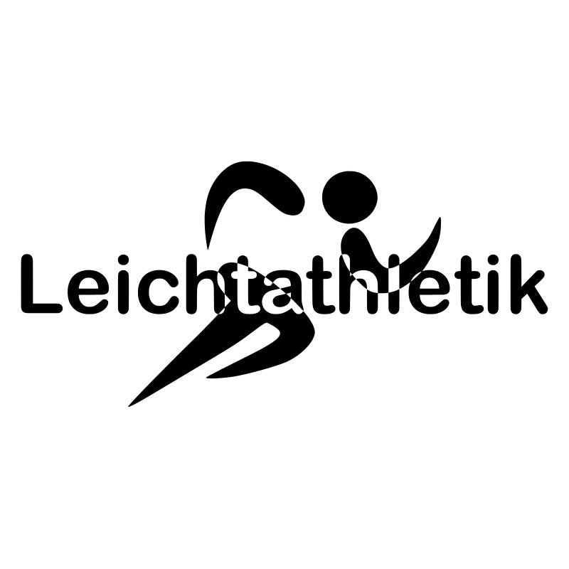 Athlétisme sprints écriture au centre