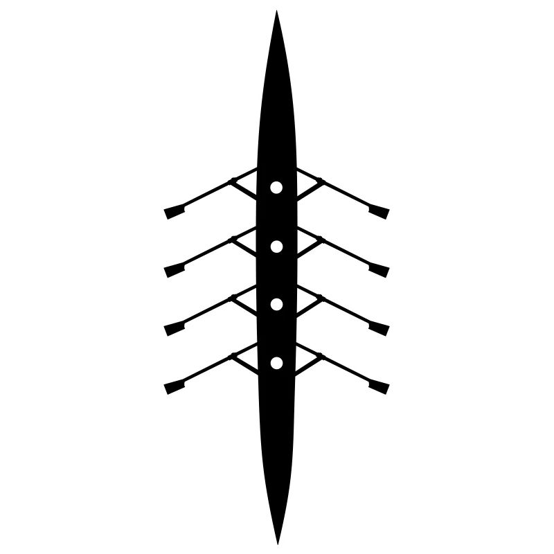 Foursome rowboat