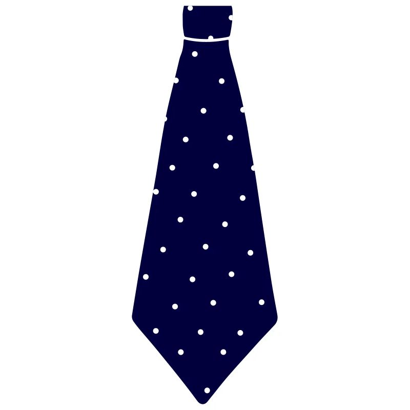polka dot tie