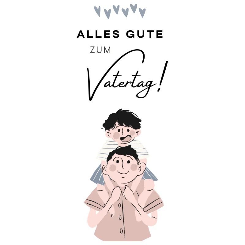 Geschenk Vatertag - Papa ist der Beste / Männertag