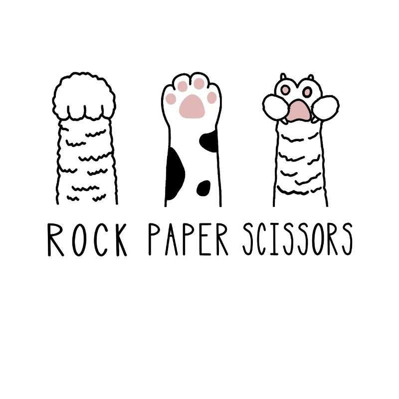 Ciseaux à papier de roche