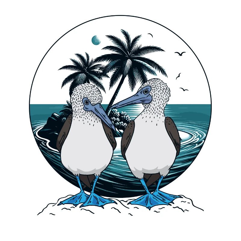 Galapagos Blue-footed Boobies