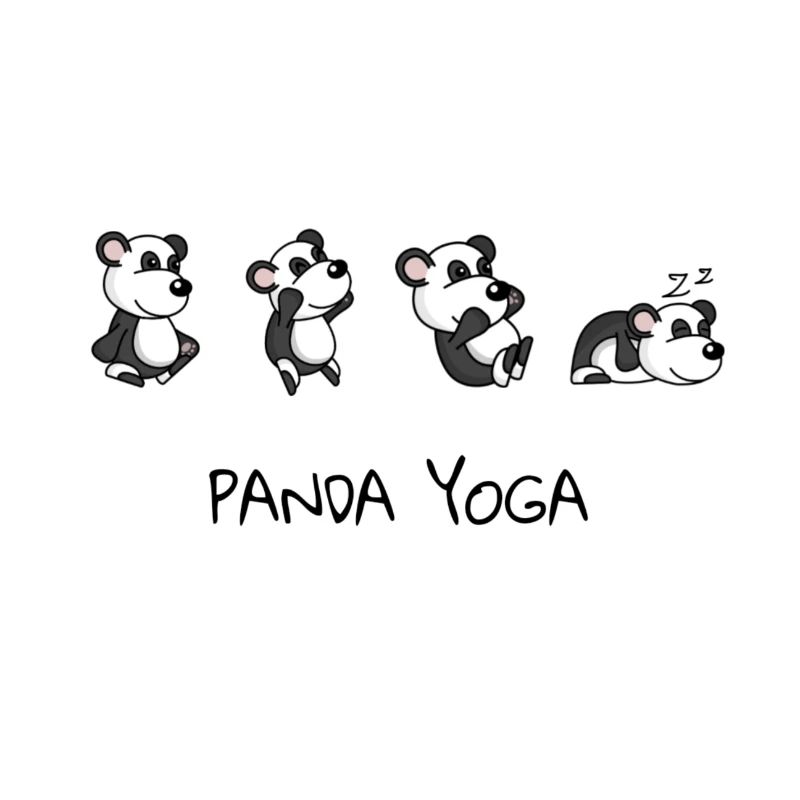 Panda Yoga | funny | Gift