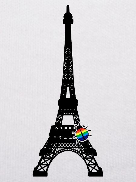 Ladybug Eiffeltower
