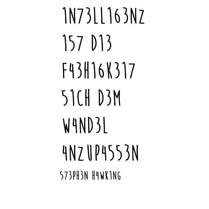 L'intelligence est la capacité ..