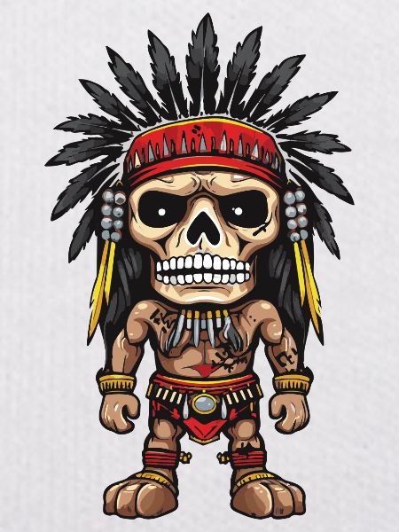 Apache Indian Skeleton