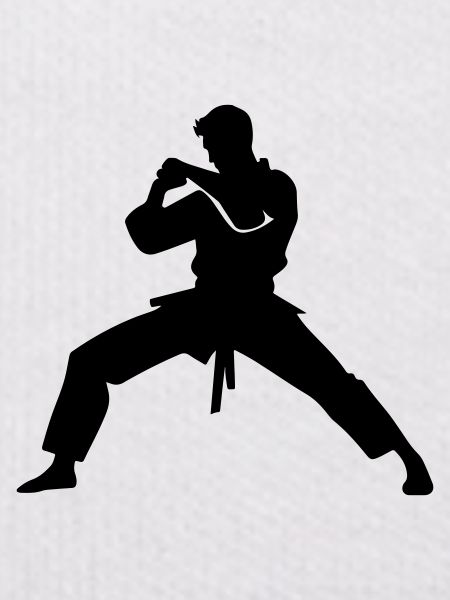 Karate Sport Silhouette