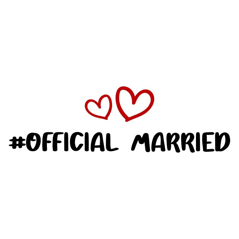 Married Wedding Heart