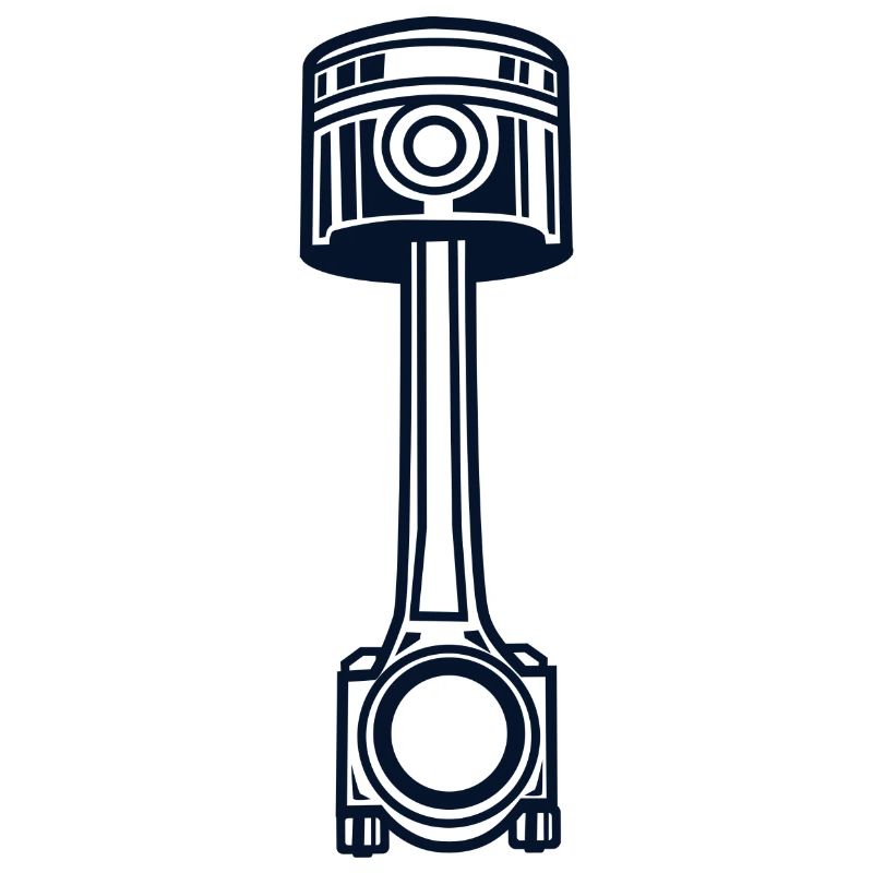 Piston avec bielle