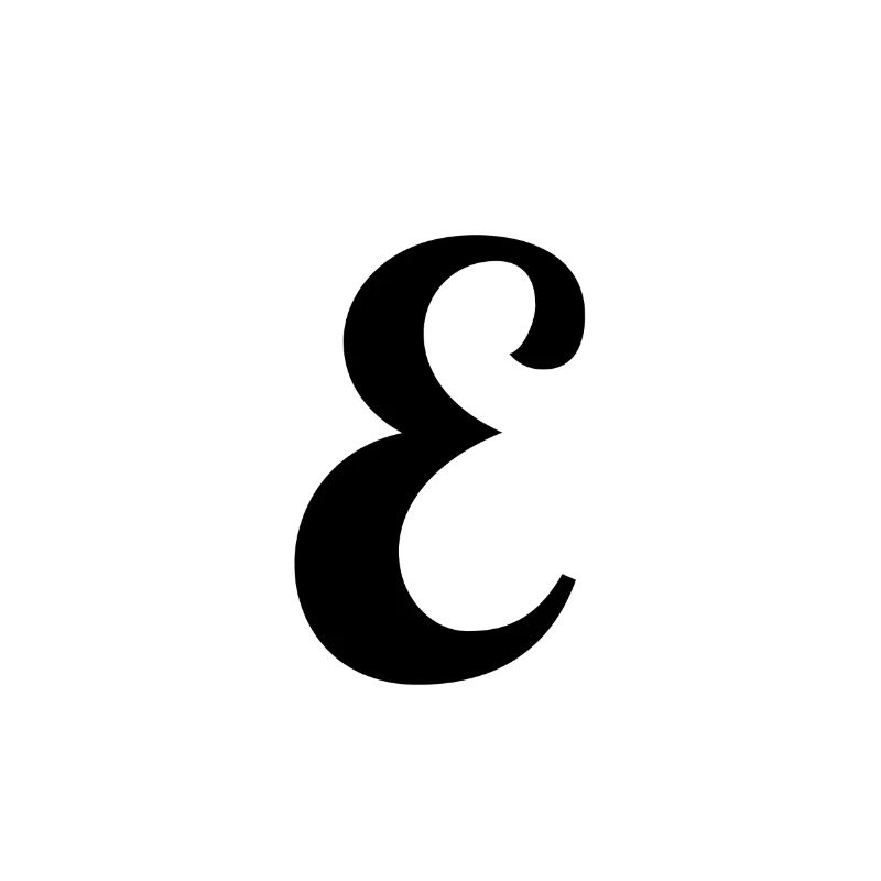 Buchstabe E