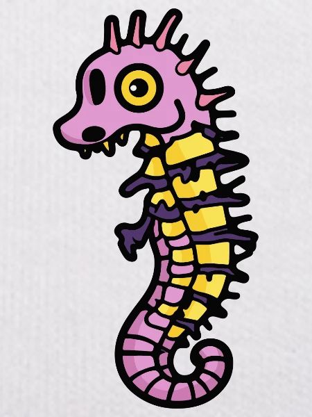 Seepferd Halloween Tier