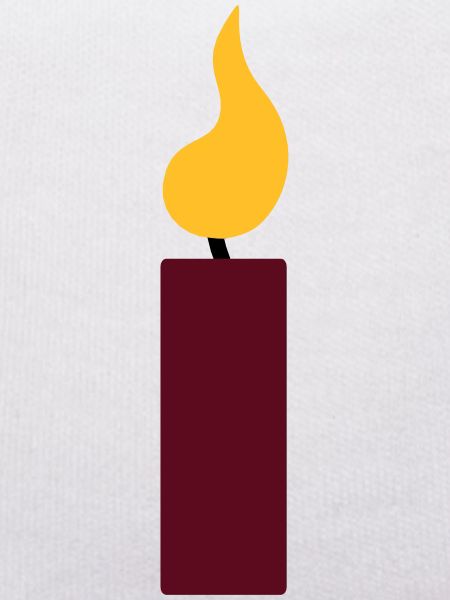 1st birthday - candle