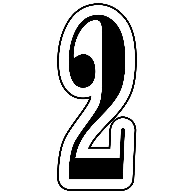 2 Number symbol