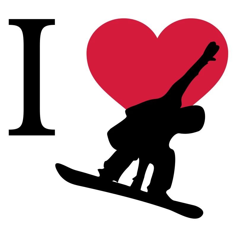 I Love Snowboarding