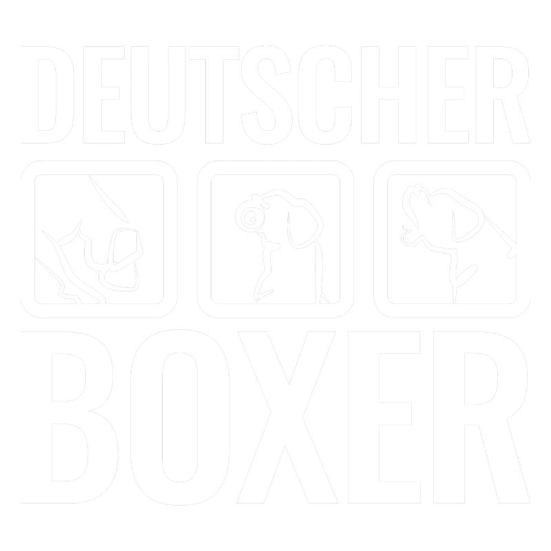 Deutscher Boxer white