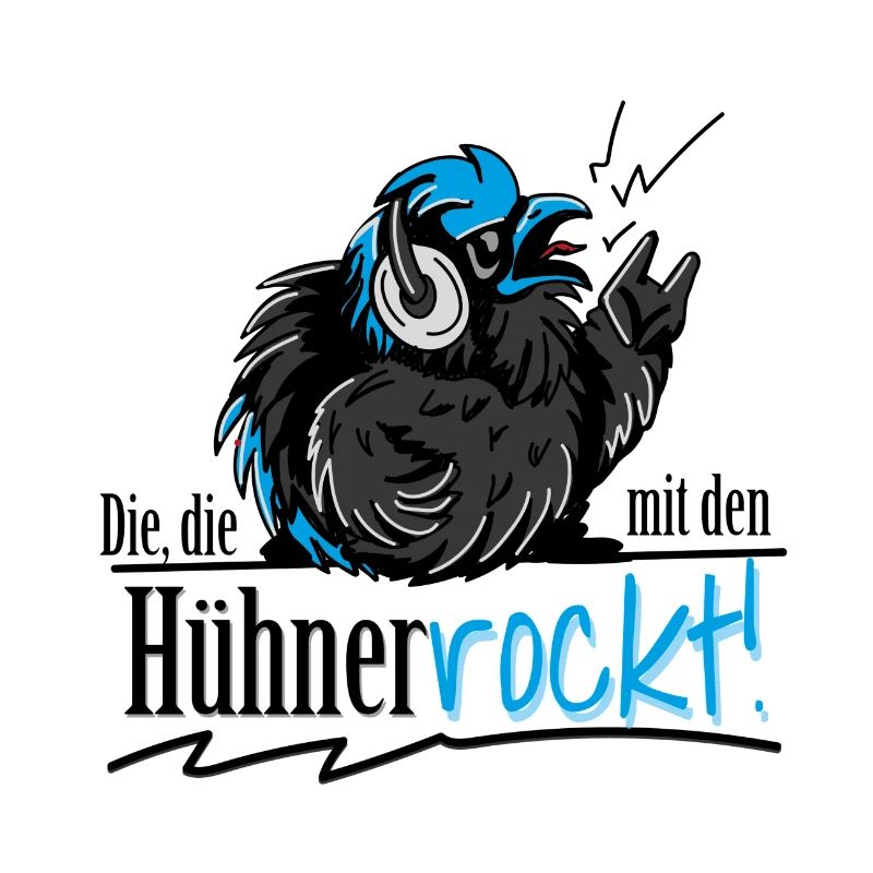 Mit Hühnern rocken