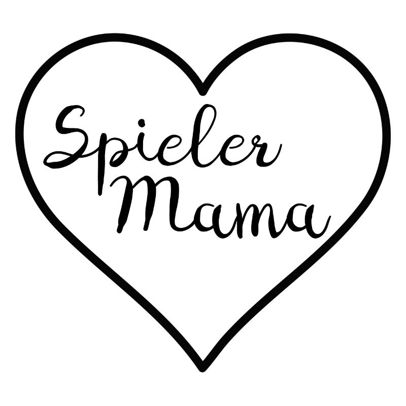 Spielermama schwarz