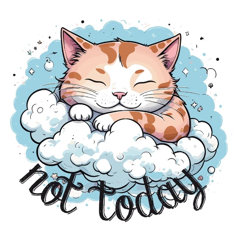chat qui dort, humour drôle de chat