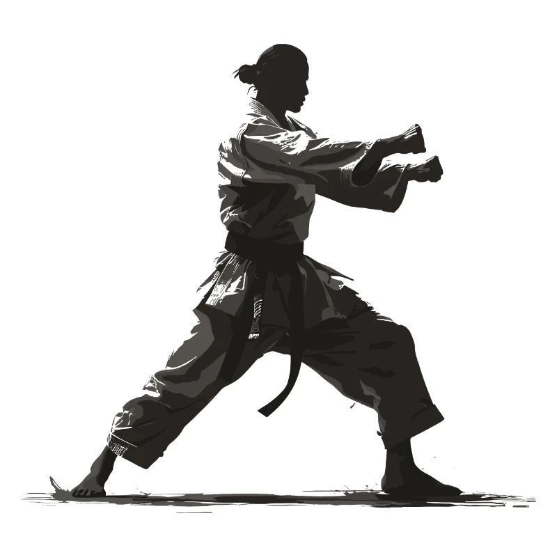 Weibliche Karateka