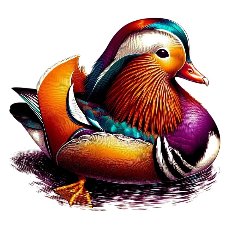 Mandarin duck