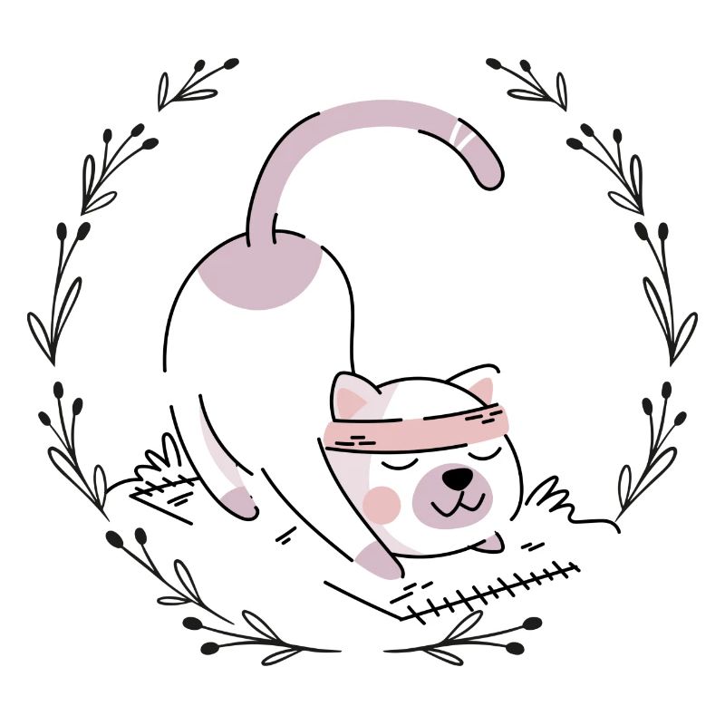 Chiot rose Bandeau breloque