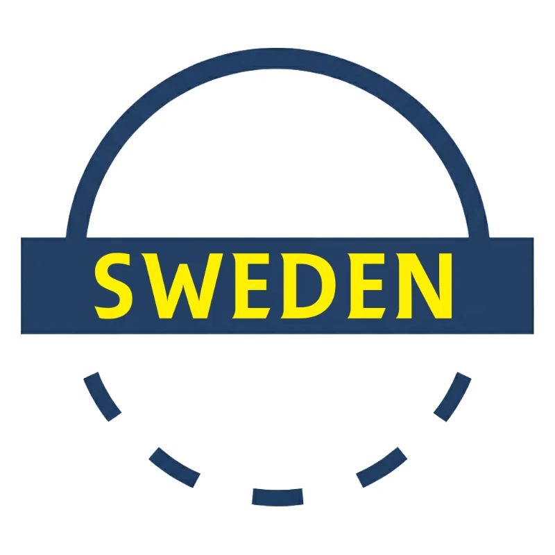 Schweden Emblem Arc Abzeichen