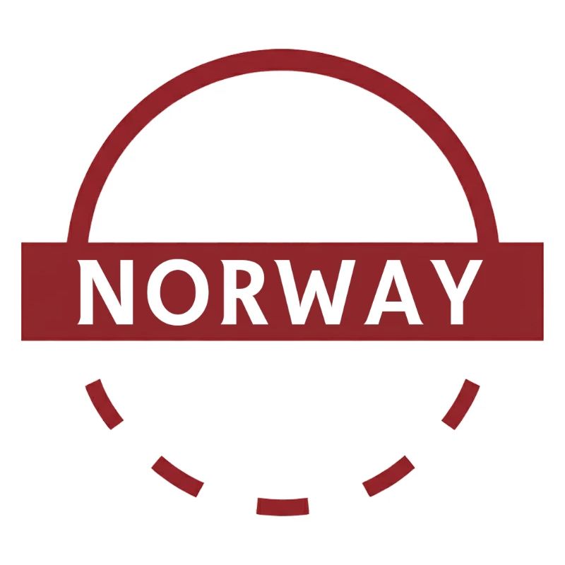 Norwegen Bogen Emblem