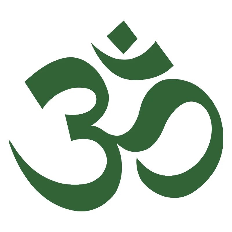 Om Symbol Dharma Muster