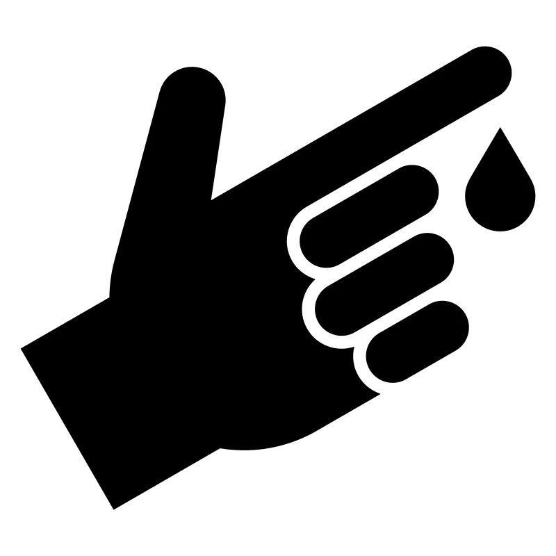 Bluttest, Bluttropfen