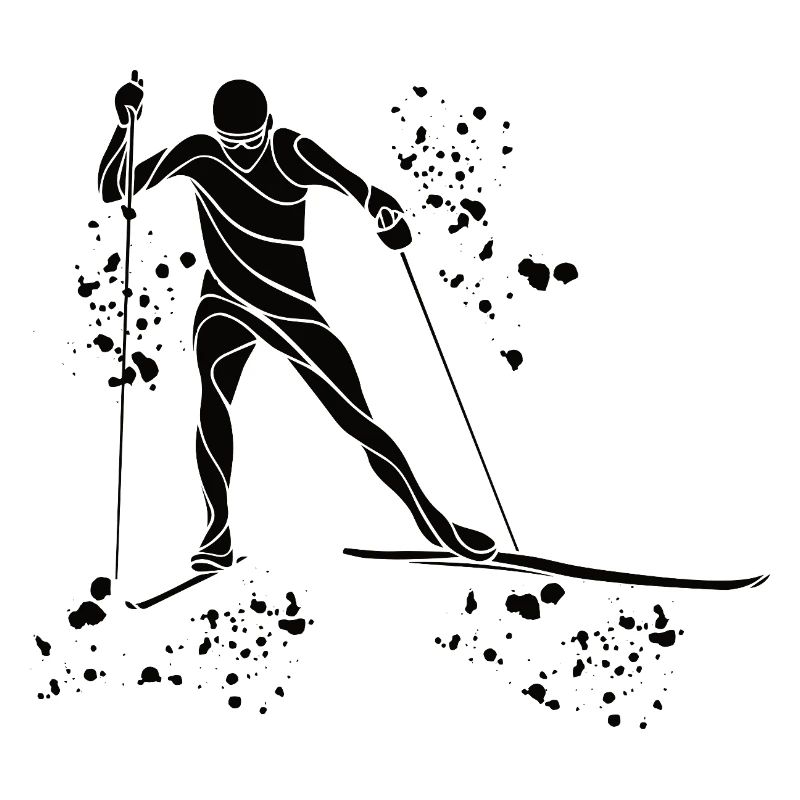 Skilangläufer Skilanglauf
