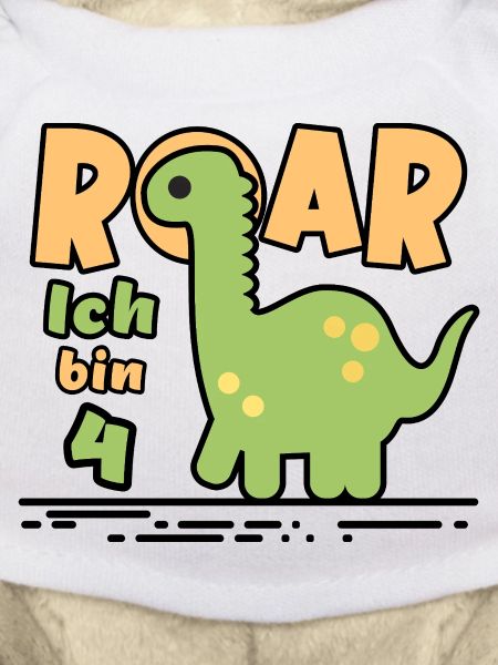 4th Birthday Dinosaur