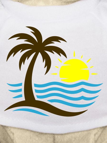 Palm Tree Beach Sea
