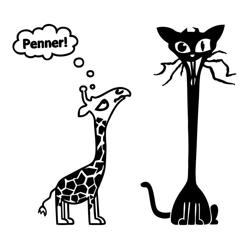 Giraffe cat