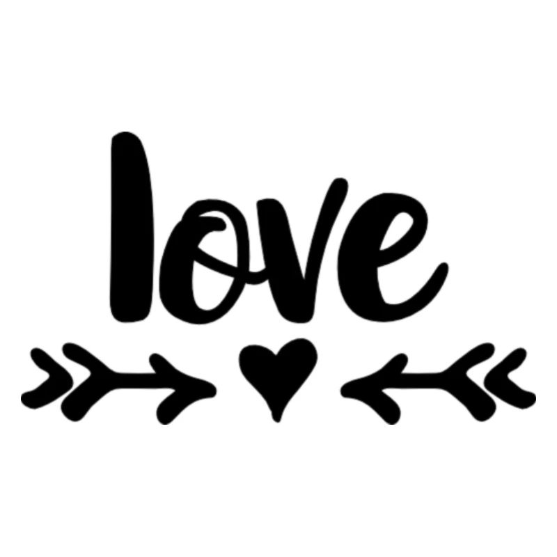 Love Herz Pfeile Design