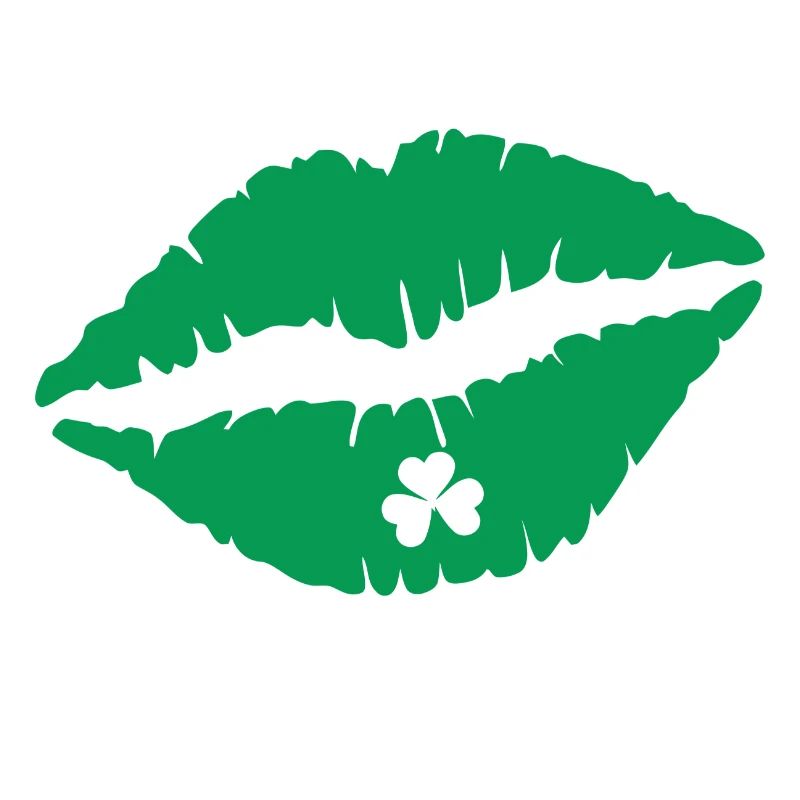 Saint Patrick's Day Lips