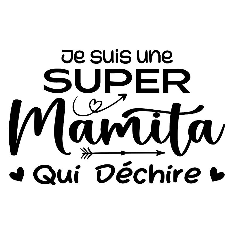 Ich bin eine Super-Mamita, die reißt