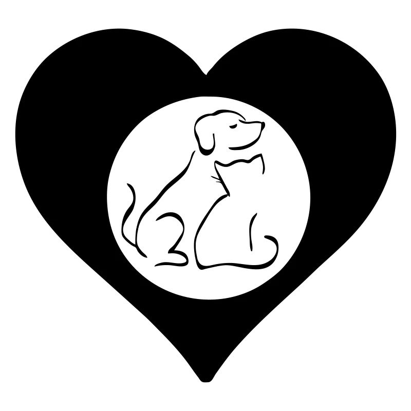 Herz voller Tierliebe Geschenk