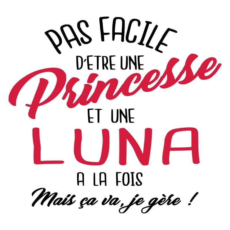 Princesse et Luna