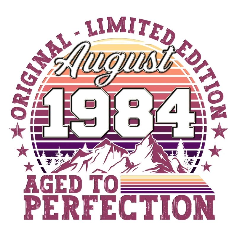Original Août 1984 38th Birthday Fun Gift