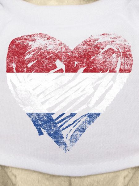 Pays-Bas coeur utilisé look