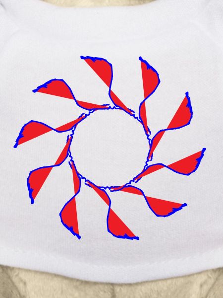 Pinwheel, Flower, Random Pattern Gyroscopic