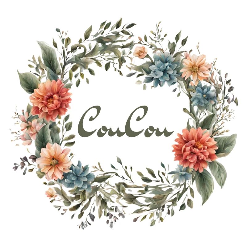 CouCou Flower - Couronne florale - Fleurs - Couronne