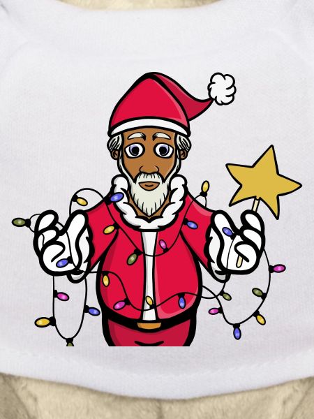 Ein strahlender Weihnachtsmann
