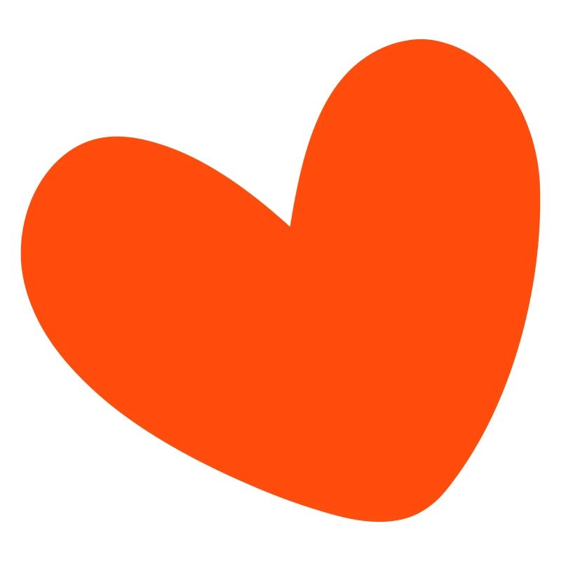 Coeur rempli de couleurs