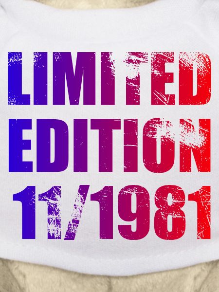 44e anniversaire Edition limitée 11/1981