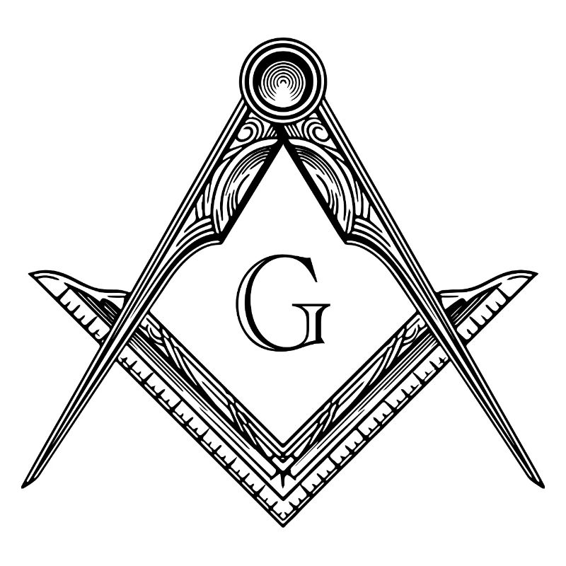 Masonic Symbol Angle & Compass Freemasonry