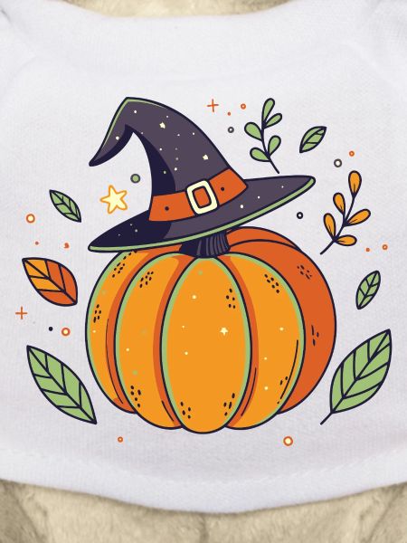 Pumpkin Halloween Wizard Hat